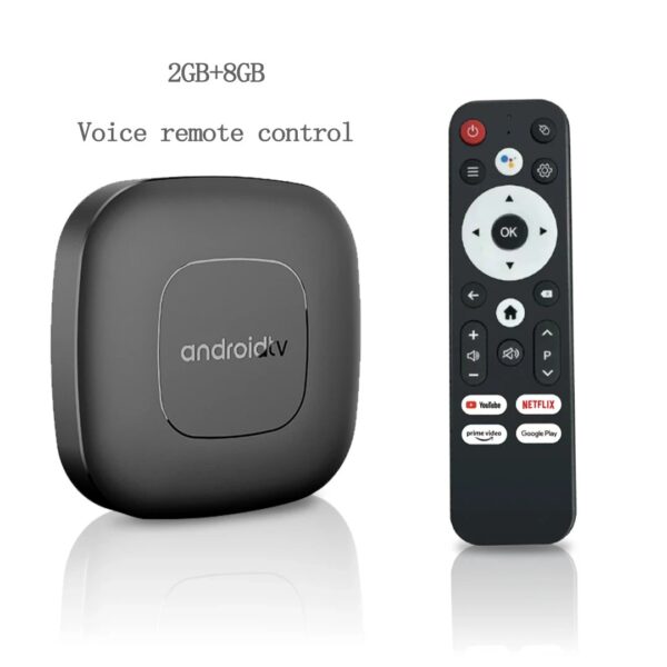 Smart Home Theater TV Box Android13 Allwinner H313 Google Assistant Netflix Streaming Bluetooth Media Player 2.4G/5G Wifi - Image 7