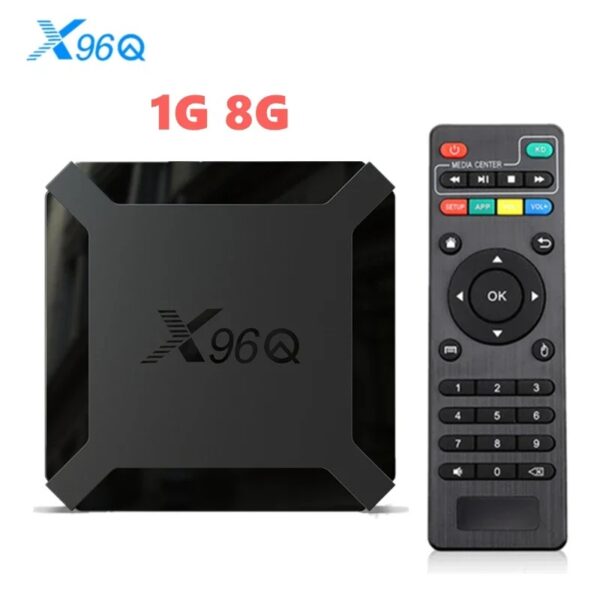 X96Q Android 10.0 TV Box Allwinner H313 Quad Core 4K 2.4G Wifi Smart TV BOX 2GB16G Google Player X96 Media Player Set Top Box - Image 4