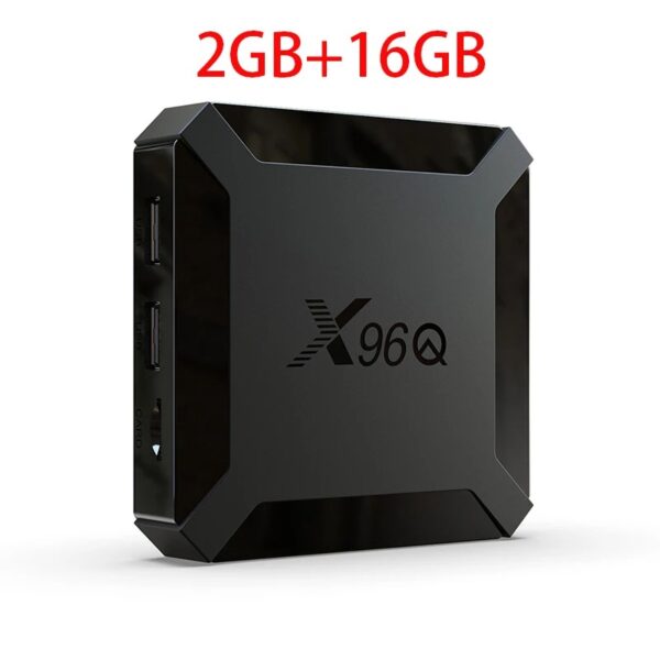 Android 10 X96Q TV Box 2GB 16GB Allwinner H313 Quad Core 4K Smart TV BOX Wifi X96 1GB 8GBSet Top Box - Image 3