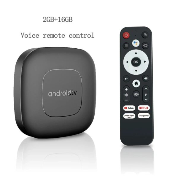 Smart Home Theater TV Box Android13 Allwinner H313 Google Assistant Netflix Streaming Bluetooth Media Player 2.4G/5G Wifi - Image 4