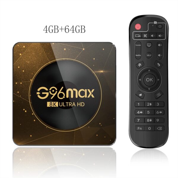 Android 13 8K Ultra HD Smart TV Box Wifi6 Fast Stable Transmission Media Player 4GB64GB Large Memory Netflix Youtube ATV MAXA13