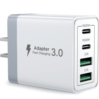 USB C Charger Block, 40W Dual USB C Wall Charger JitinJ